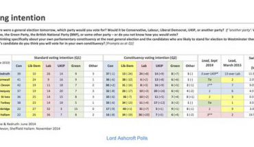 Ashcroft Lib Dem seats