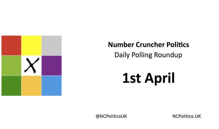 Number Cruncher Politics Daily Polling Roundup 1st April