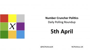 Number Cruncher Politics Daily Polling Roundup 5th April