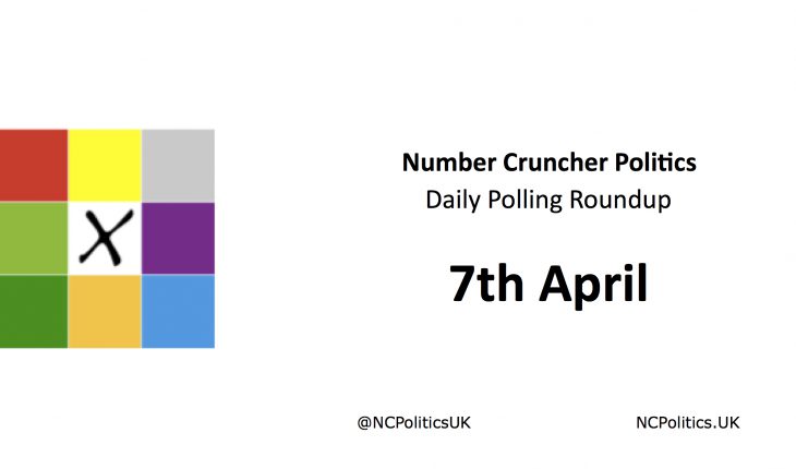 Number Cruncher Politics Daily Polling Roundup 7th April