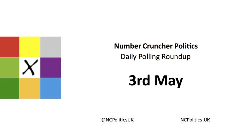Number Cruncher Politics Daily Polling Roundup 3rd May